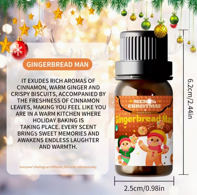 Gingerbread Christmas Essential Oil 10ml (BUY 1 GET 1 FREE)